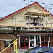 MAJOR PROJECT: Halstead's Empire Theatre is currently being re-roofed