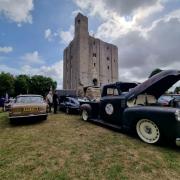 CLASSIC CARS: Some of the vintage vehicles on display at last year's event