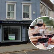 Plans would have changed the former financial advisors Gainsborough Wealth Management into a new wine bar