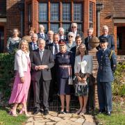 ROYAL VISIT: Prince Richard, the Duke of Gloucester, visited at Courtauld Homes of Rest Almshouses in Halstead