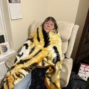 Leona Steen was left using blankets to try to keep warm