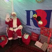 Santa at the Halstead Royal British Legion event