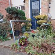 Difficult - The handrail at the property allegedly damaged by a delivery driver