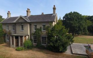 FOR SALE: The eight bedroom detached house in Colne Engaine Road