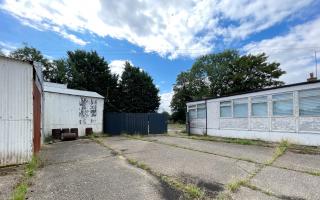 The site up for auction on Alderford Street